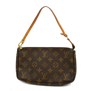 LOUIS VUITTONAuth  Monogram Pochette Accessoir M51980 Women's Pouch