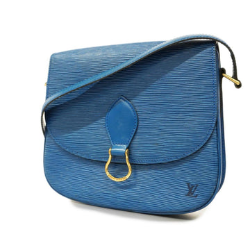 LOUIS VUITTON Shoulder Bag Epi Saint Cloud M51295 Toledo Blue Ladies