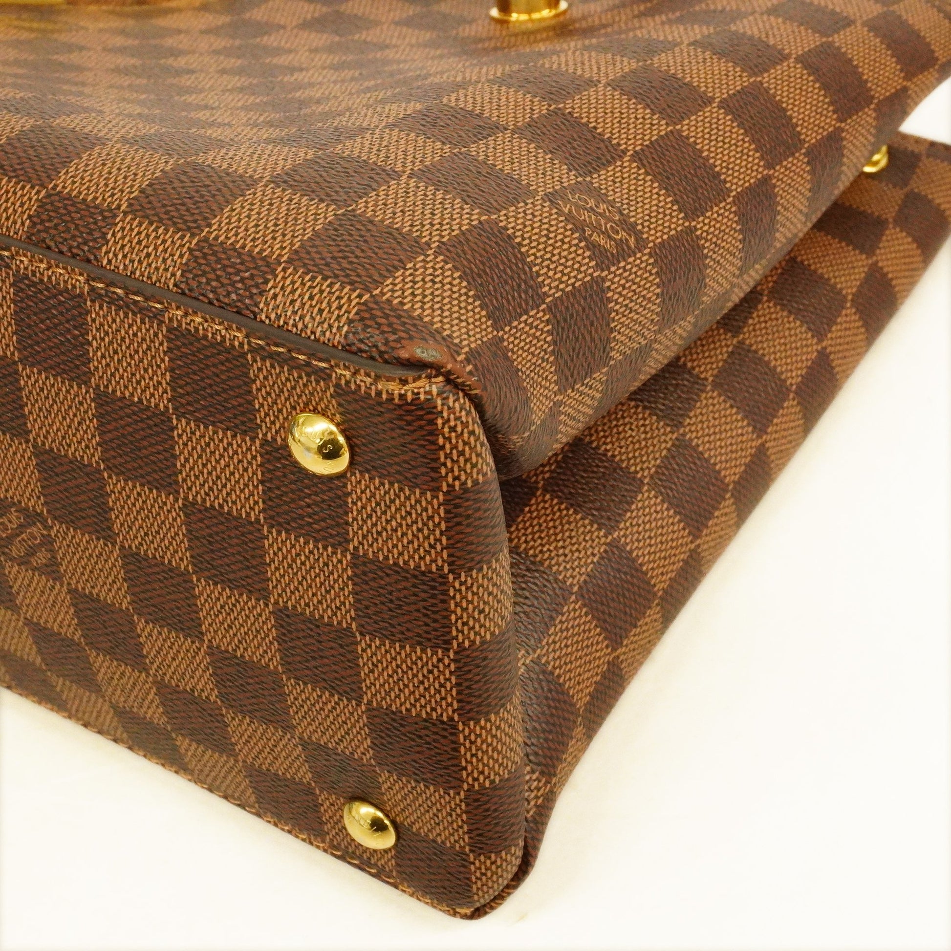 Reuse Louis Vuitton Bag Shoulder Lv Riverside N40052 Damier Ebene