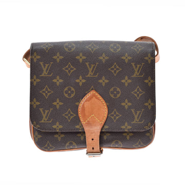 LOUIS VUITTON Monogram Cult Ciel Brown M51253 Unisex Canvas Shoulder Bag