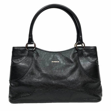 GUCCI tote bag leather black ladies