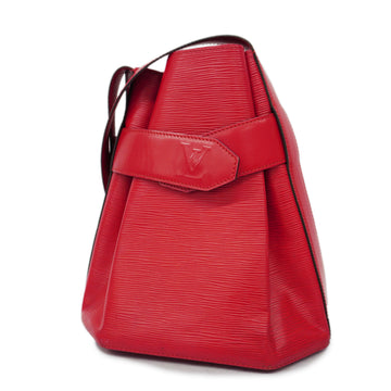 LOUIS VUITTONAuth  Epi Sack De Paul PM M80207 Women's Shoulder Bag Castilian Red