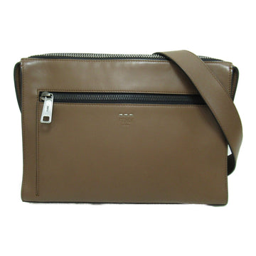 FENDI Messenger bag Brown leather 7VA407