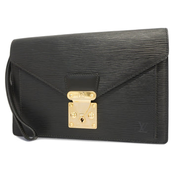 Louis Vuitton Epi Serie Dragonne M52612 Women's Clutch Bag Noir