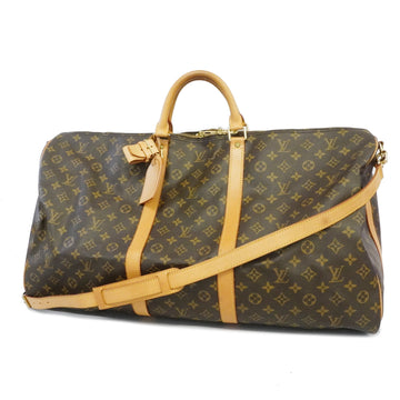 LOUIS VUITTONAuth  Monogram Keepall Bandouliere 60 M41412 Unisex Boston Bag