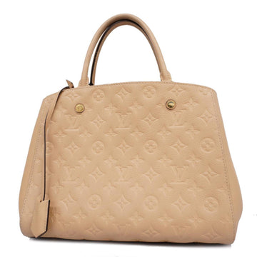 LOUIS VUITTON Handbag Monogram Empreinte Montaigne MM M41152 Dune Ladies