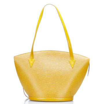 LOUIS VUITTON Epi Saint-Jacques Poigner Long Handbag Shoulder Bag M52339 Tassili Yellow Leather Women's