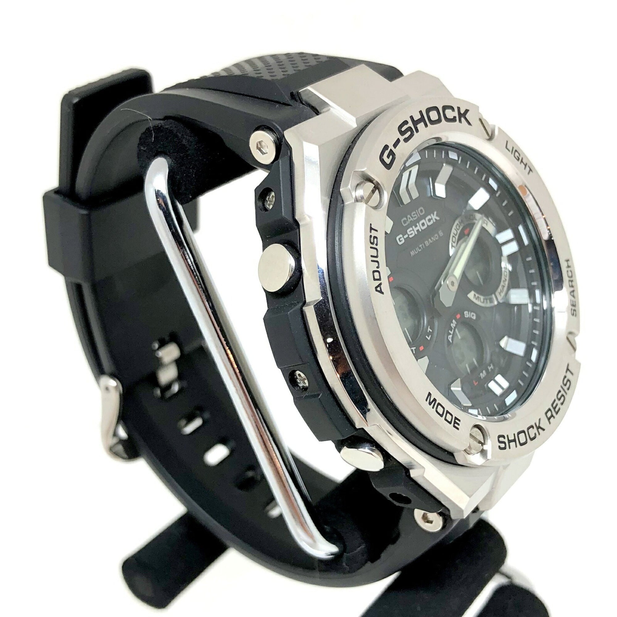 CASIO G-SHOCK G-Shock watch GST-W110-1A G-STEEL G steel electric wave