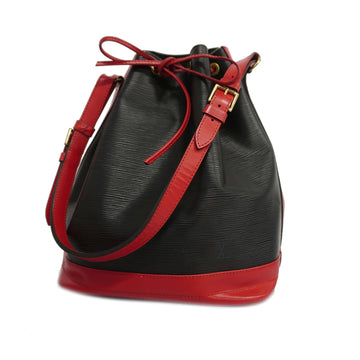 LOUIS VUITTONAuth  Epi Noe M44017 Women's Shoulder Bag Castilian Red,Noir