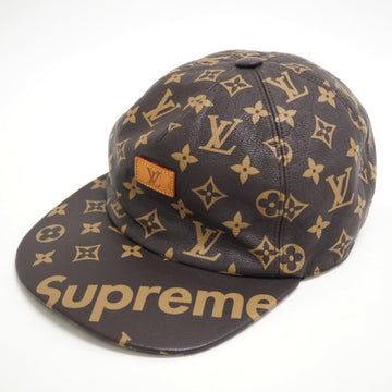 LOUIS VUITTON/ MP1879 x Supreme Cap Brown Unisex