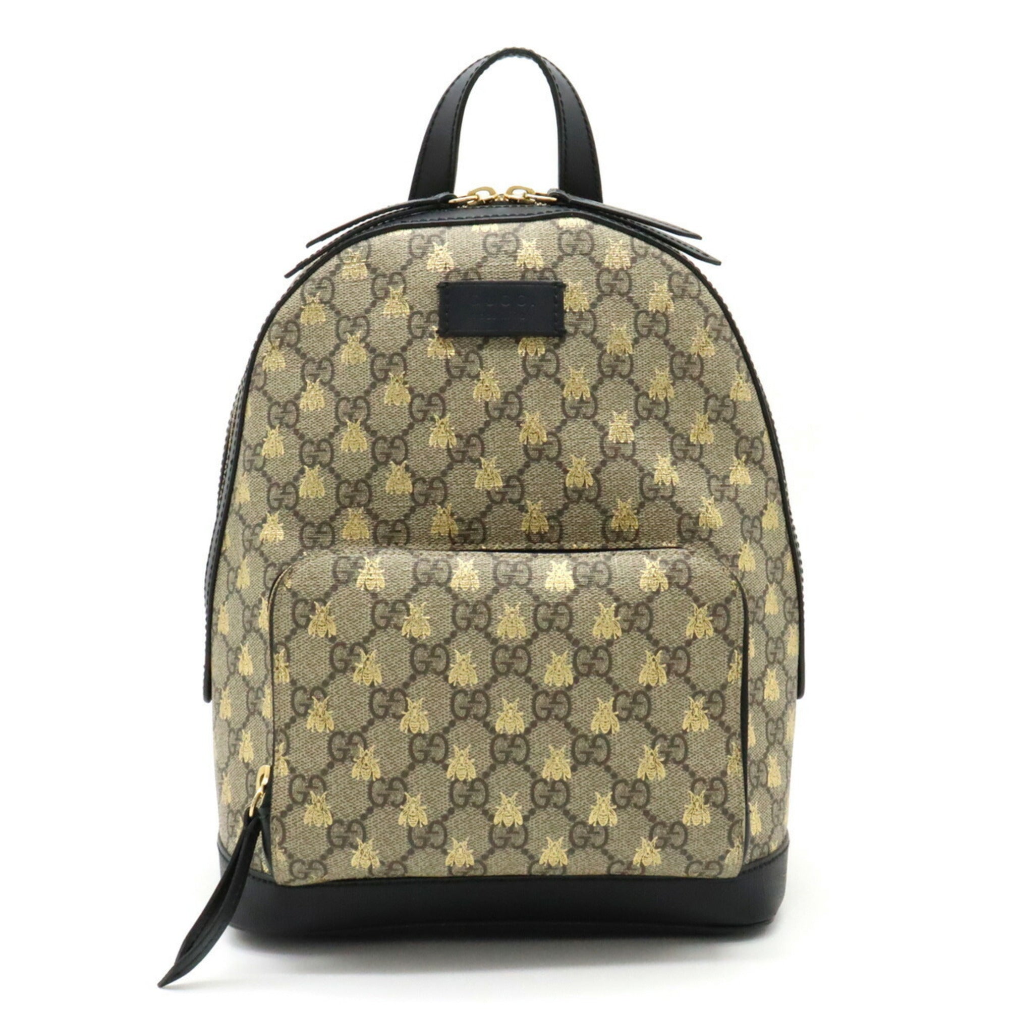 Gucci backpack gold online bees