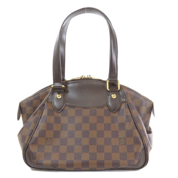 Louis Vuitton N41117 Verona PM Damier Ebene Tote Bag Canvas Ladies