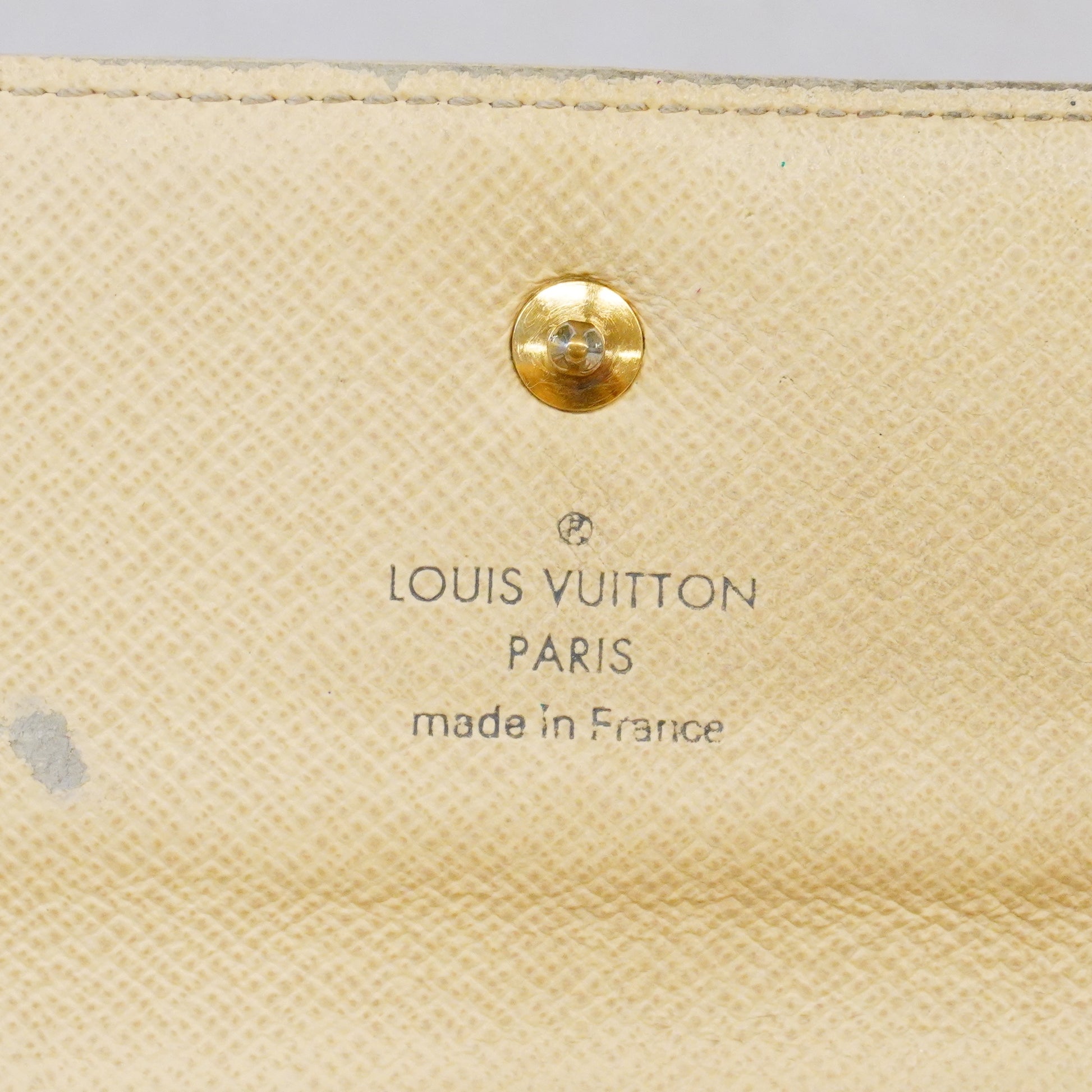 LOUIS VUITTON Tri-fold wallet N41938 Portefeiulle Victorine Damier