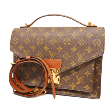 LOUIS VUITTONAuth  Monogram 2way Bag Monceau M51185 Women's Handbag,Shoulder Bag