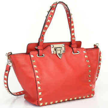 VALENTINO rock studs bag handbag leather ladies