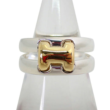 HERMES SV925 K18YG Oran Ring No. 9.5