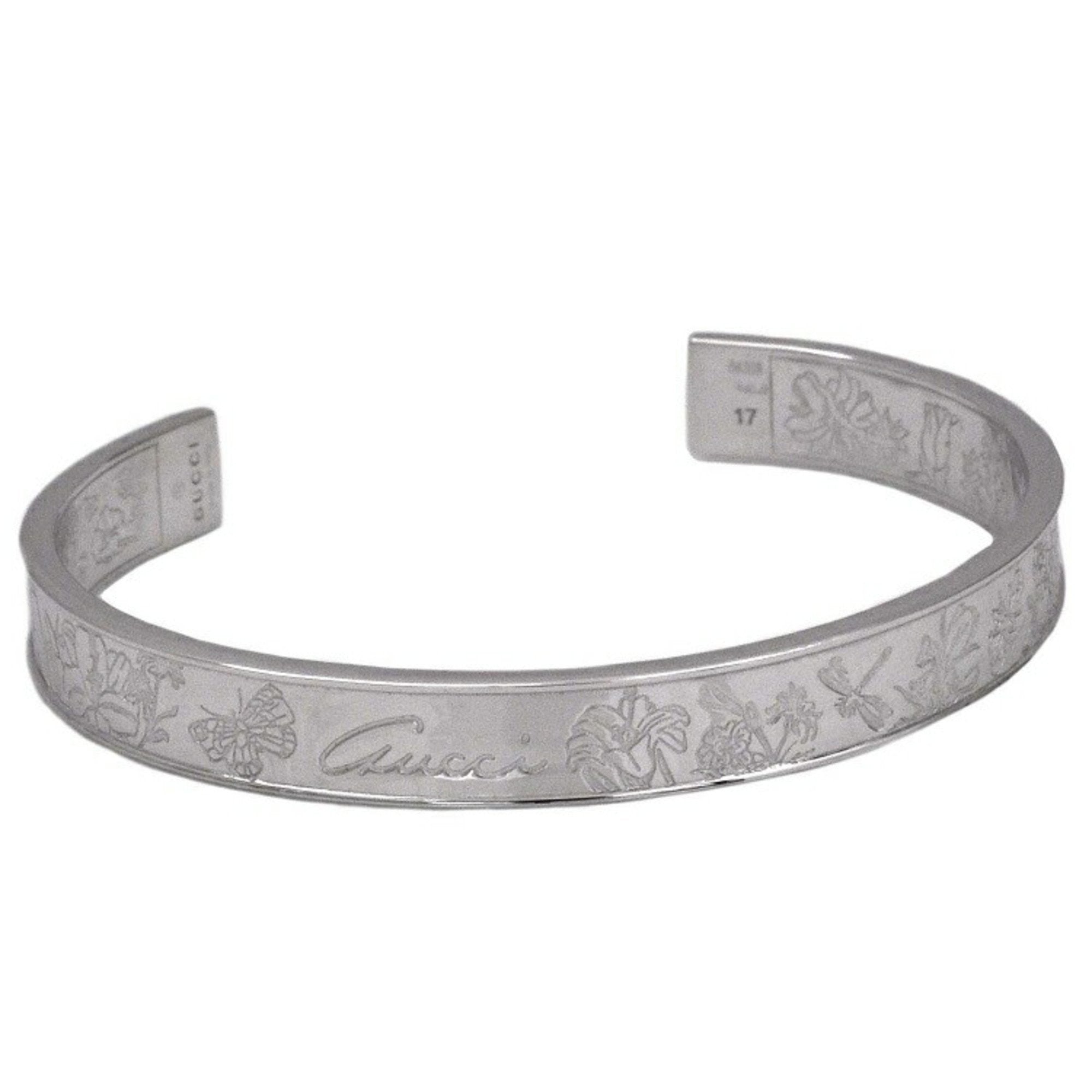 Gucci store silver bangle