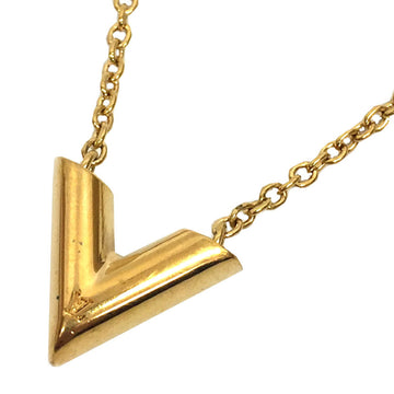 LOUIS VUITTON Necklace Essential V M61083 Gold Color Ladies Bracelet