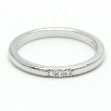 TIFFANY Forever Diamond Wedding Ring Platinum Fashion Diamond Band Ring Silver