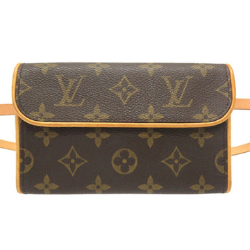 Louis Vuitton Monogram Pochette Florantine M51855 Strap S Size Waist Bag LV 0096 LOUIS VUITTON