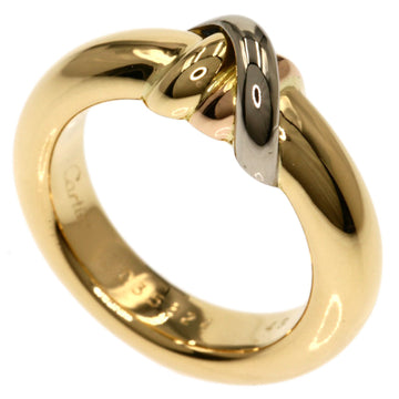 CARTIER Thread Ring #49 K18 Yellow Gold/K18WG/K18PG Women's