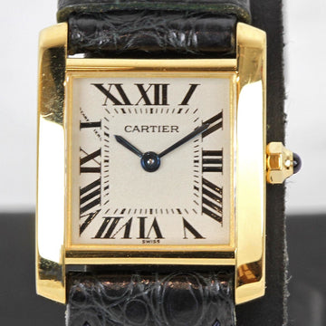 CARTIER Tank Française 2385 Watch Quartz Ladies