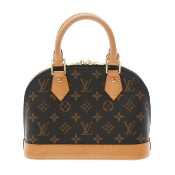 LOUIS VUITTON Monogram Alma BB Brown M53152 Women's Canvas Handbag