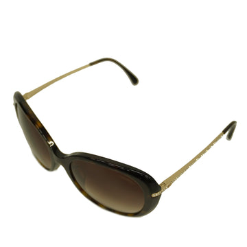CHANELAuth  Women's Sunglasses Brown gold hardware 5293-BA