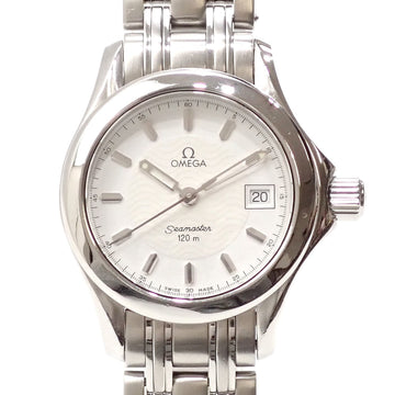 OMEGA Watch Seamaster Ladies Quartz SS 2581.21 Battery Operated