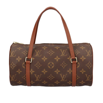 Louis Vuitton Papillon 26 Monogram Handbag Brown Ladies