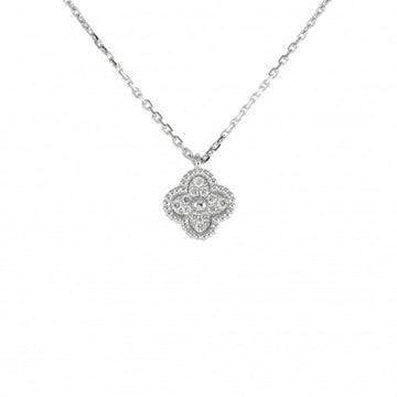 VAN CLEEF & ARPELS Sweet Alhambra Necklace/Pendant K18WG White Gold