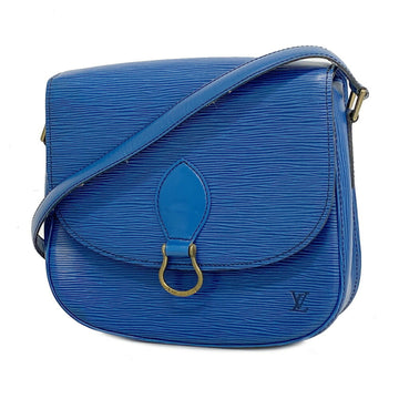 LOUIS VUITTON Shoulder Bag Epi Saint Cloud M52195 Toledo Blue Ladies