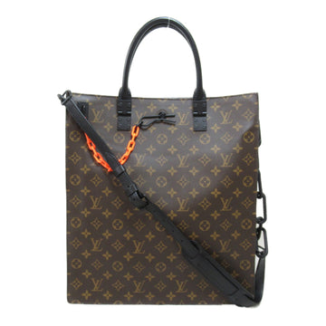 LOUIS VUITTON Virgil Avro - Sac Plat Brown Monogram PVC coated canvas Monogram / Solar Powered Ray M44475