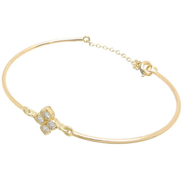 Cartier Hindu diamond women's bracelet 750 yellow gold