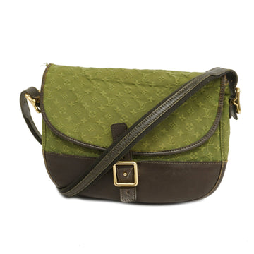 LOUIS VUITTONAuth  Monogram Mini Belanger M92672 Women's Shoulder Bag TST Khaki