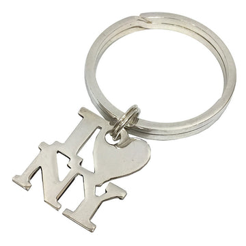 TIFFANY&CO.  I LOVE NY key ring holder I?NY silver 925 wallet