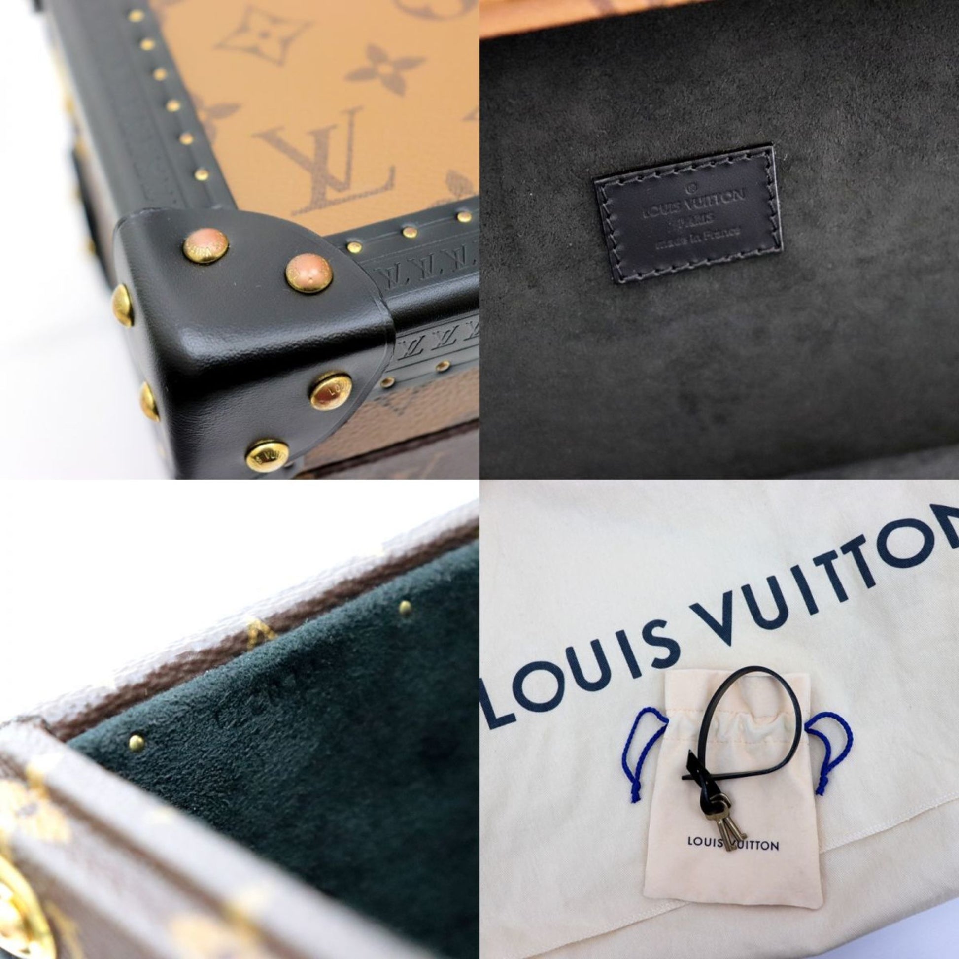 Louis Vuitton Monogram Reverse Canvas Coffret Tresor 24