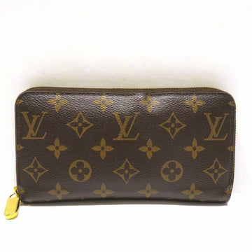 LOUIS VUITTON Monogram Zippy Wallet M41894 Long Women's