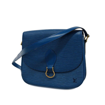 LOUIS VUITTON Shoulder Bag Epi Saint Cloud M52195 Toledo Blue Ladies