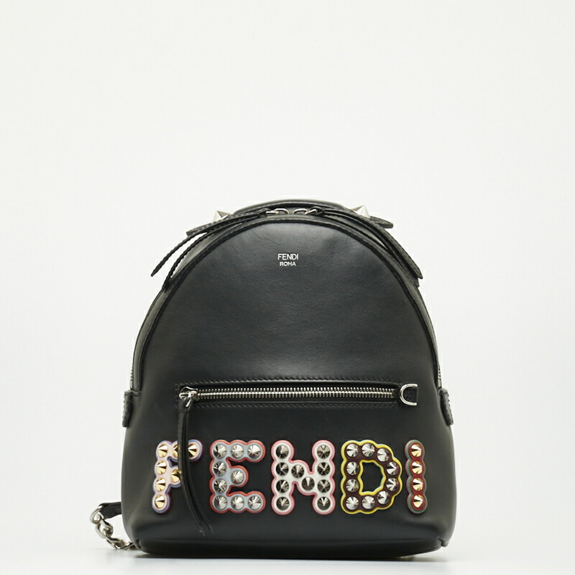 Fendi Double Logo Mini Backpack