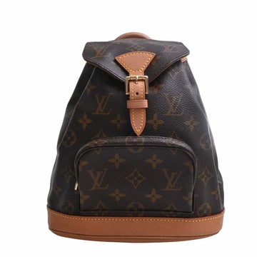 LOUIS VUITTON Monogram Mini Montsouris Rucksack Backpack M51137 Brown Women's