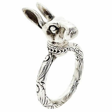 GUCCI Ring Anger Forest Rabbit Ag925 Silver Size 17 About No. 16  SV925