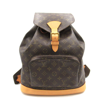 LOUIS VUITTON MontsourisGM Brown Monogram PVC coated canvas M51135