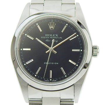 ROLEX Air King Men's Automatic Watch Black Dial 14000 P Number 2023/10