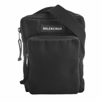 BALENCIAGA nylon explorer crossbody bag shoulder 593651 black