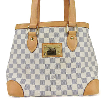 LOUIS VUITTON Tote Bag Hampstead PM N51207 Damier Azur Women's