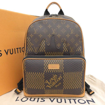 LOUIS VUITTON × NIGO Damier Giant Monogram Backpack Rucksack N40380 Collaboration