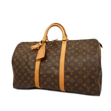 LOUIS VUITTONAuth  Monogram Keepol 50 M41426 Boston Bag