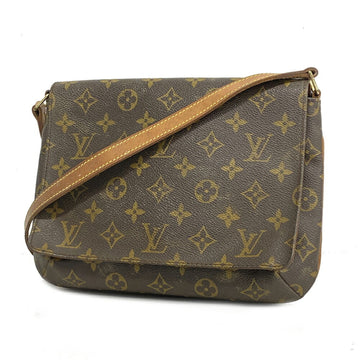 LOUIS VUITTON Shoulder Bag Monogram Musette Tango Short Strap M51257 Brown Ladies