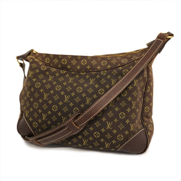 LOUIS VUITTONAuth  Monogram Mini Lin Boulogne M95225 Women's Shoulder Bag Ebene